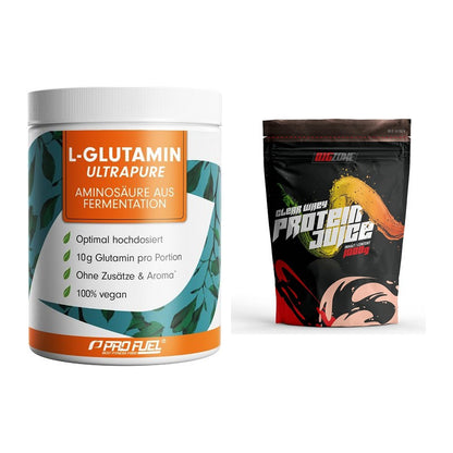 Regenerations-Duo: ProFuel Glutamin + Big Zone Clear Whey – alle enthaltenen Artikel