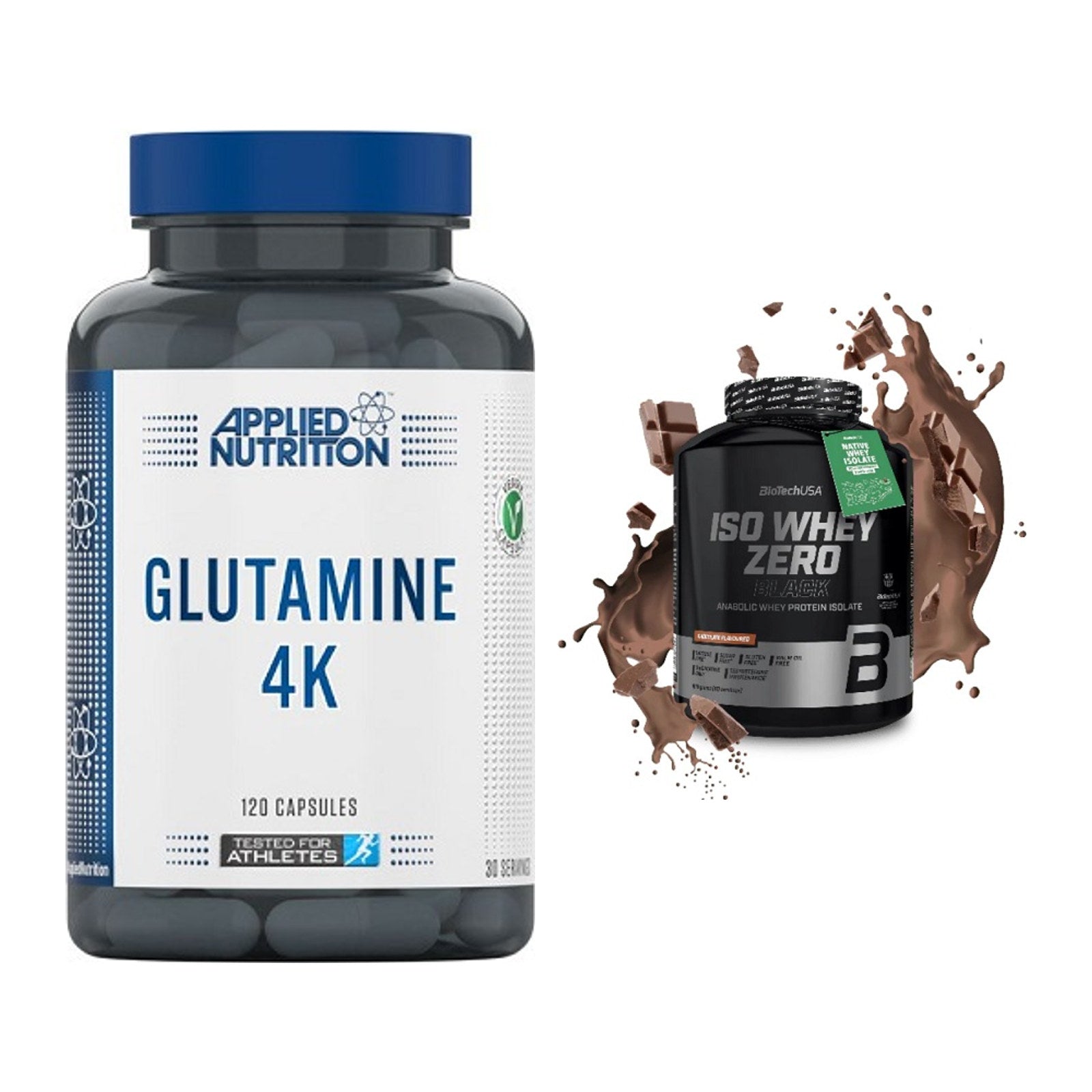 Regenerations-Duo: Applied Nutrition + BioTech Iso Whey Zero – alle enthaltenen Artikel