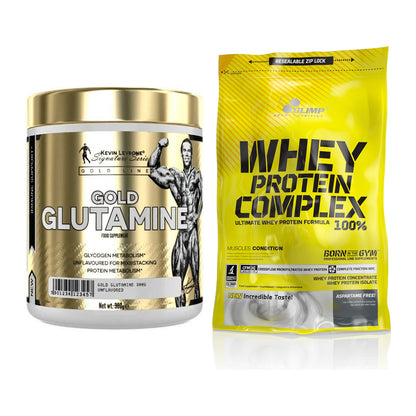 Regenerations-Duo: Kevin Levrone GOLD + Olimp Whey Protein – alle enthaltenen Artikel