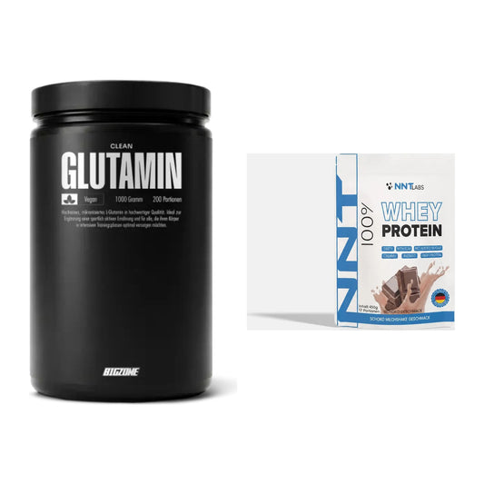 Regenerations-Duo: Big Zone Glutamin + NNT Whey – alle enthaltenen Artikel