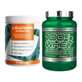 Regenerations-Duo: ProFuel Glutamin Ultrapure + Scitec Whey Isolate – alle enthaltenen Artikel