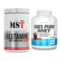 Regenerations-Duo: MST Glutamine + BioTech 100% Pure Whey – alle enthaltenen Artikel