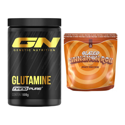 Regenerations-Duo: GN Nano Pure Glutamine + Nanosupps Whey Protein – alle enthaltenen Artikel