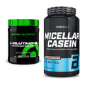 Regenerations-Duo: Scitec L-Glutamin + BioTech Micellar Casein – alle enthaltenen Artikel