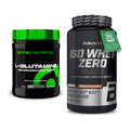 Regenerations-Duo: Scitec L-Glutamin + BioTech Iso Whey Zero Black – alle enthaltenen Artikel