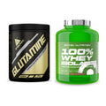 Regenerations-Duo: Peak Glutamin + Scitec Whey Isolate – alle enthaltenen Artikel
