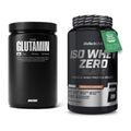 Regenerations-Duo: Big Zone Glutamin + BioTech Iso Whey Zero Black – alle enthaltenen Artikel