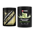 Regenerations-Duo: Peak Glutamin + MaxiNutrition MaxClear 100% Clear – alle enthaltenen Artikel