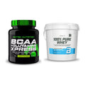 Regenerations-Duo: Scitec BCAA+ Glutamine + BioTech 100% Pure Whey – alle enthaltenen Artikel