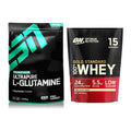 Regenerations-Duo: ESN Ultrapure L-Glutamin + ON Whey Gold Standard – alle enthaltenen Artikel