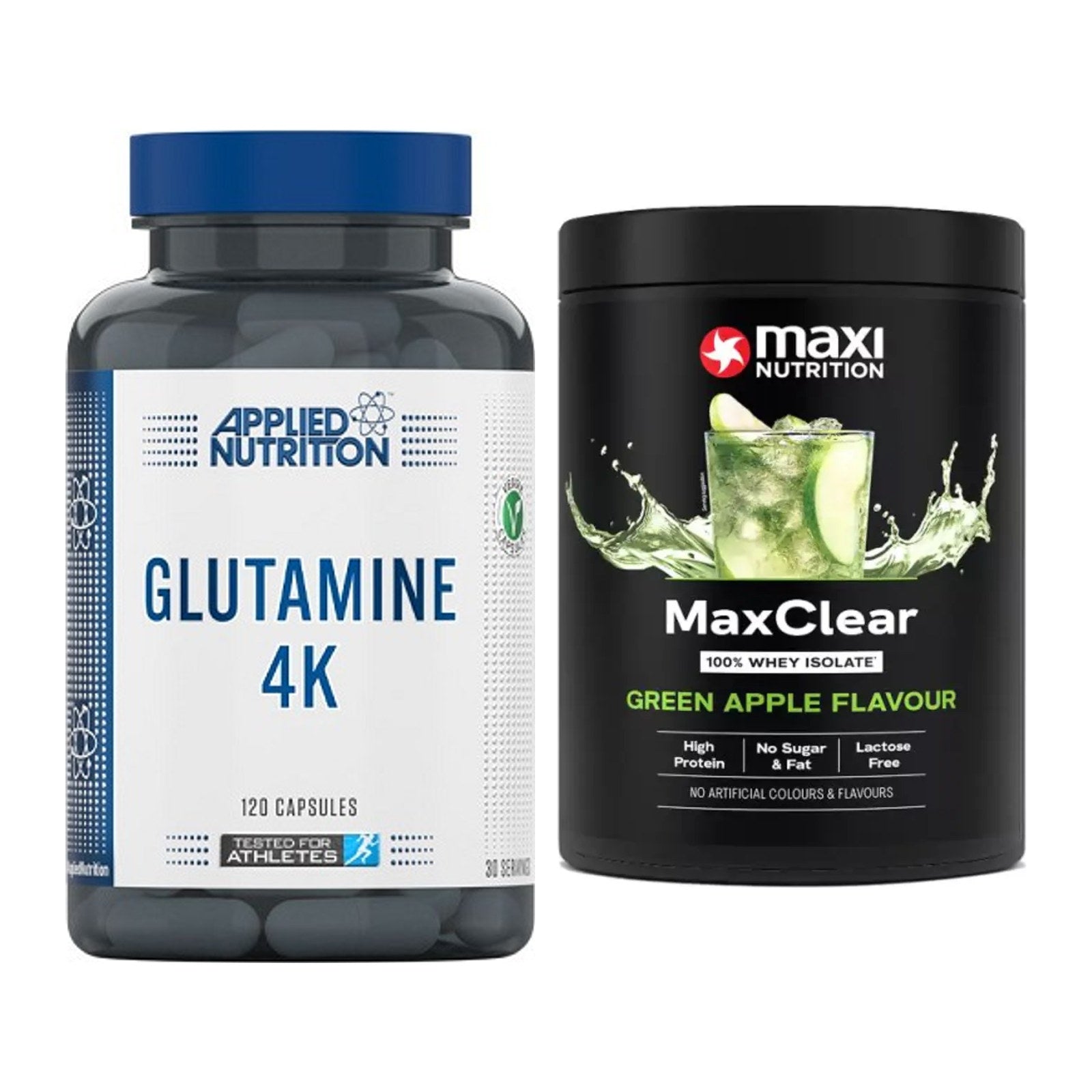 Regenerations-Duo: Applied Nutrition + MaxiNutrition MaxClear – alle enthaltenen Artikel