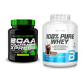 Regenerations-Duo: Scitec BCAA+ Glutamine + BioTech 100% Pure Whey – alle enthaltenen Artikel