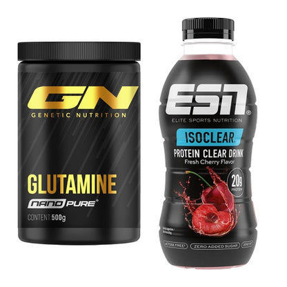 Regenerations-Duo: GN Nano Pure Glutamine + ESN Isoclear RTD – alle enthaltenen Artikel