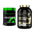 Regenerations-Duo: Scitec L-Glutamin + Kevin Levrone Anabolic Iso Whey – alle enthaltenen Artikel