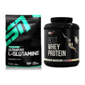 Regenerations-Duo: ESN Ultrapure L-Glutamin + MST Best Whey Protein – alle enthaltenen Artikel