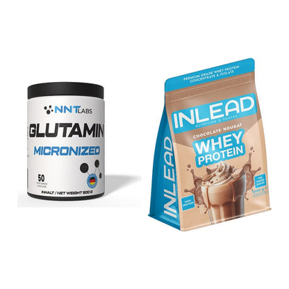 Regenerations-Duo: NNT Glutamin + INLEAD Whey Protein – alle enthaltenen Artikel