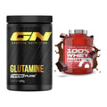 Regenerations-Duo: GN Nano Pure Glutamine + Scitec 100% Whey – alle enthaltenen Artikel