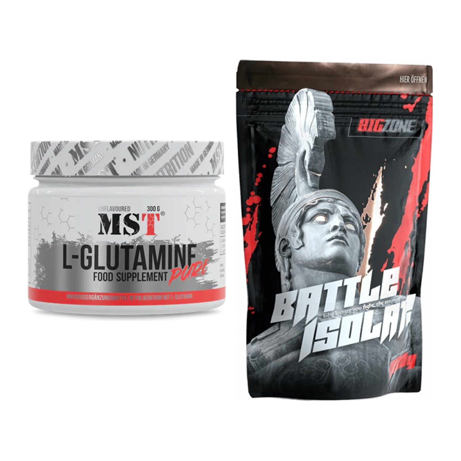 Regenerations-Duo: MST Glutamine + Big Zone Battle Isolate – alle enthaltenen Artikel