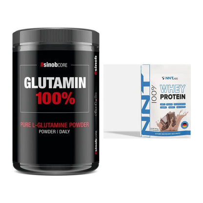 Regenerations-Duo: Sinob Core L-Glutamin + NNT Whey – alle enthaltenen Artikel