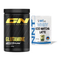 Regenerations-Duo: GN Nano Pure Glutamine + NNT Whey ICED MATCHA LATTE – alle enthaltenen Artikel