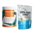 Regenerations-Duo: ProFuel Glutamin Ultrapure + BioTech 100% Pure Whey – alle enthaltenen Artikel