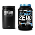 Regenerations-Duo: Big Zone Glutamin + BioTech Iso Whey Zero – alle enthaltenen Artikel
