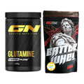 Regenerations-Duo: GN Nano Pure Glutamine + Big Zone Battle Whey – alle enthaltenen Artikel