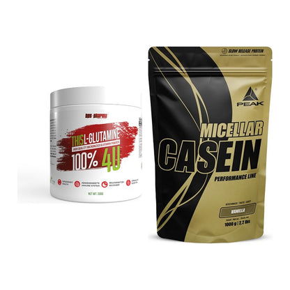 Regenerations-Duo: BPS-Pharma This Glutamin + Peak Micellar Casein – alle enthaltenen Artikel
