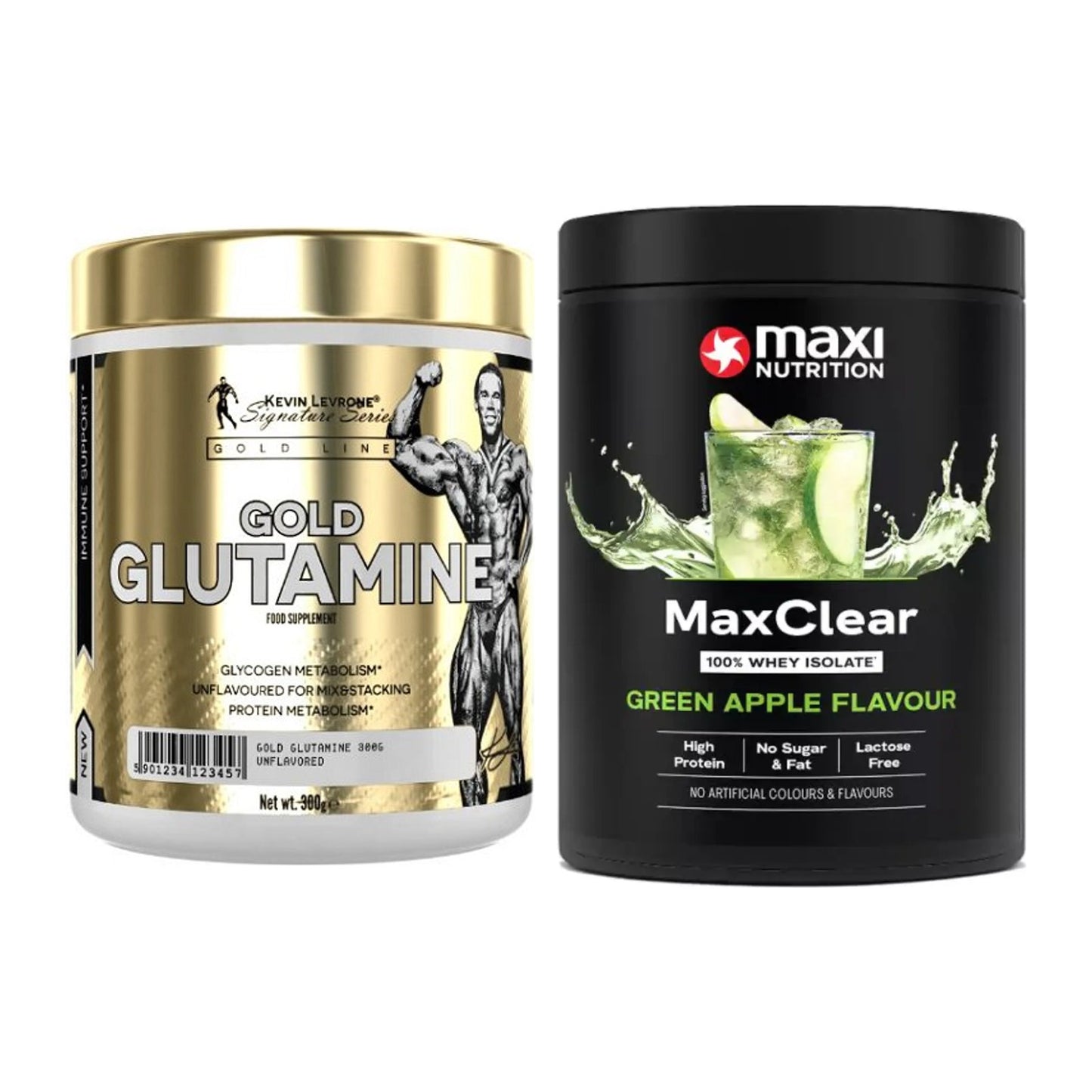 Regenerations-Duo: Kevin Levrone GOLD + MaxiNutrition MaxClear – alle enthaltenen Artikel