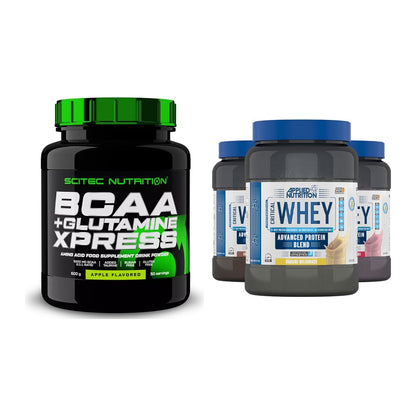 Regenerations-Duo: Scitec BCAA+ Glutamine + Applied Nutrition – alle enthaltenen Artikel
