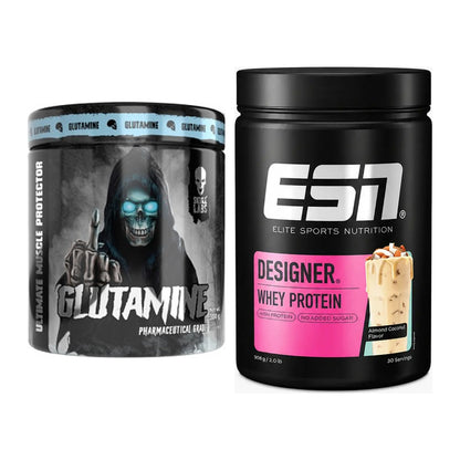 Regenerations-Duo: Skull Labs Glutamine + ESN Designer Whey – alle enthaltenen Artikel