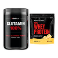 Regenerations-Duo: Sinob Core L-Glutamin + Body Attack 100% Whey – alle enthaltenen Artikel