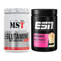 Regenerations-Duo: MST Glutamine + ESN Designer Whey – alle enthaltenen Artikel