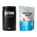 Regenerations-Duo: Big Zone Glutamin + BioTech 100% Pure Whey – alle enthaltenen Artikel