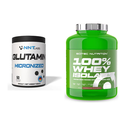 Regenerations-Duo: NNT Glutamin + Scitec Whey Isolate – alle enthaltenen Artikel