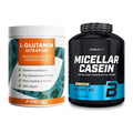 Regenerations-Duo: ProFuel Glutamin + BioTech Micellar Casein – alle enthaltenen Artikel