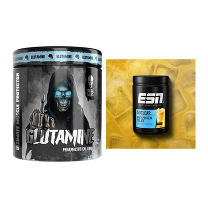 Regenerations-Duo: Skull Labs Glutamine + ESN ISOCLEAR Whey Isolate – alle enthaltenen Artikel