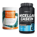 Regenerations-Duo: ProFuel Glutamin + BioTech Micellar Casein – alle enthaltenen Artikel