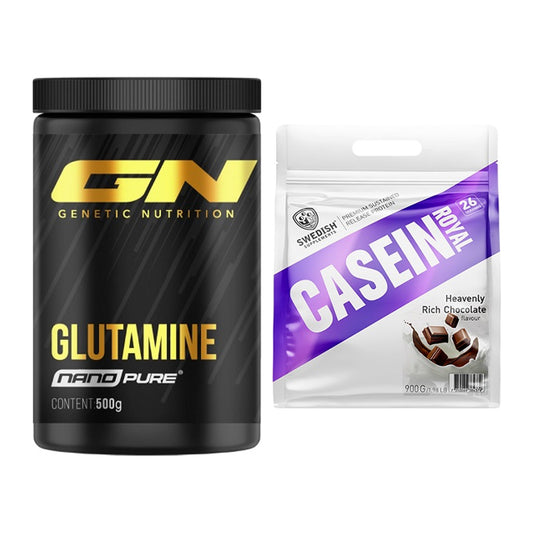 Regenerations-Duo: GN Nano Pure Glutamine + Swedish Supplements – alle enthaltenen Artikel