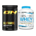 Regenerations-Duo: GN Nano Pure Glutamine + BioTech 100% Pure Whey – alle enthaltenen Artikel