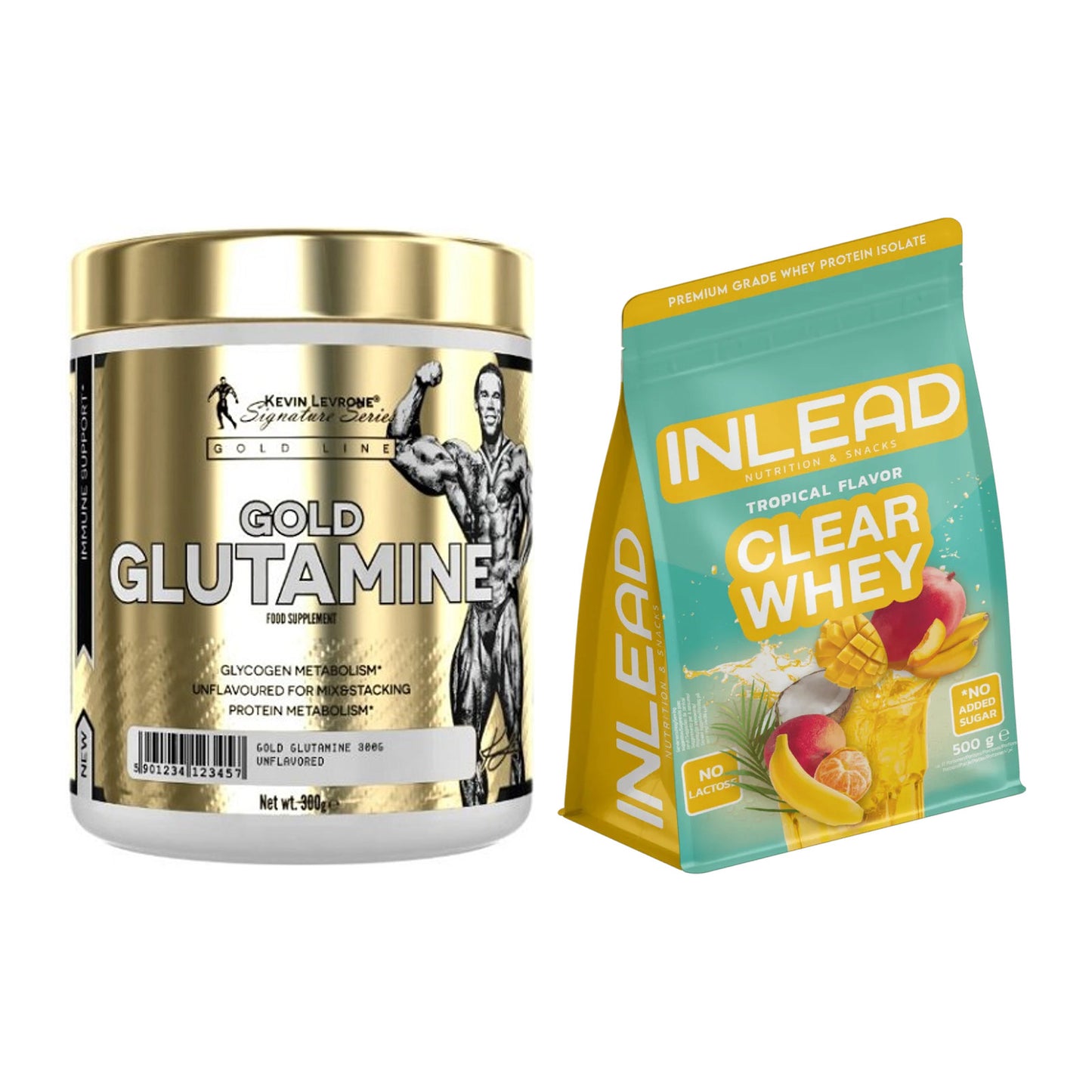 Regenerations-Duo: Kevin Levrone GOLD + INLEAD Clear Whey – alle enthaltenen Artikel