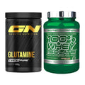 Regenerations-Duo: GN Nano Pure Glutamine + Scitec Whey Isolate – alle enthaltenen Artikel
