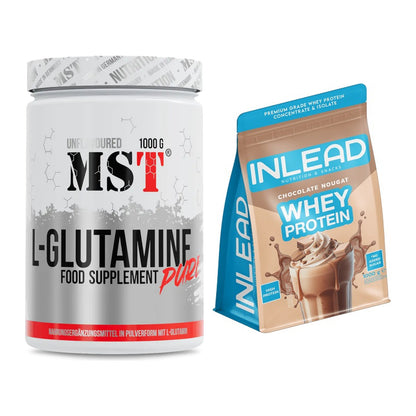 Regenerations-Duo: MST Glutamine + INLEAD Whey Protein – alle enthaltenen Artikel