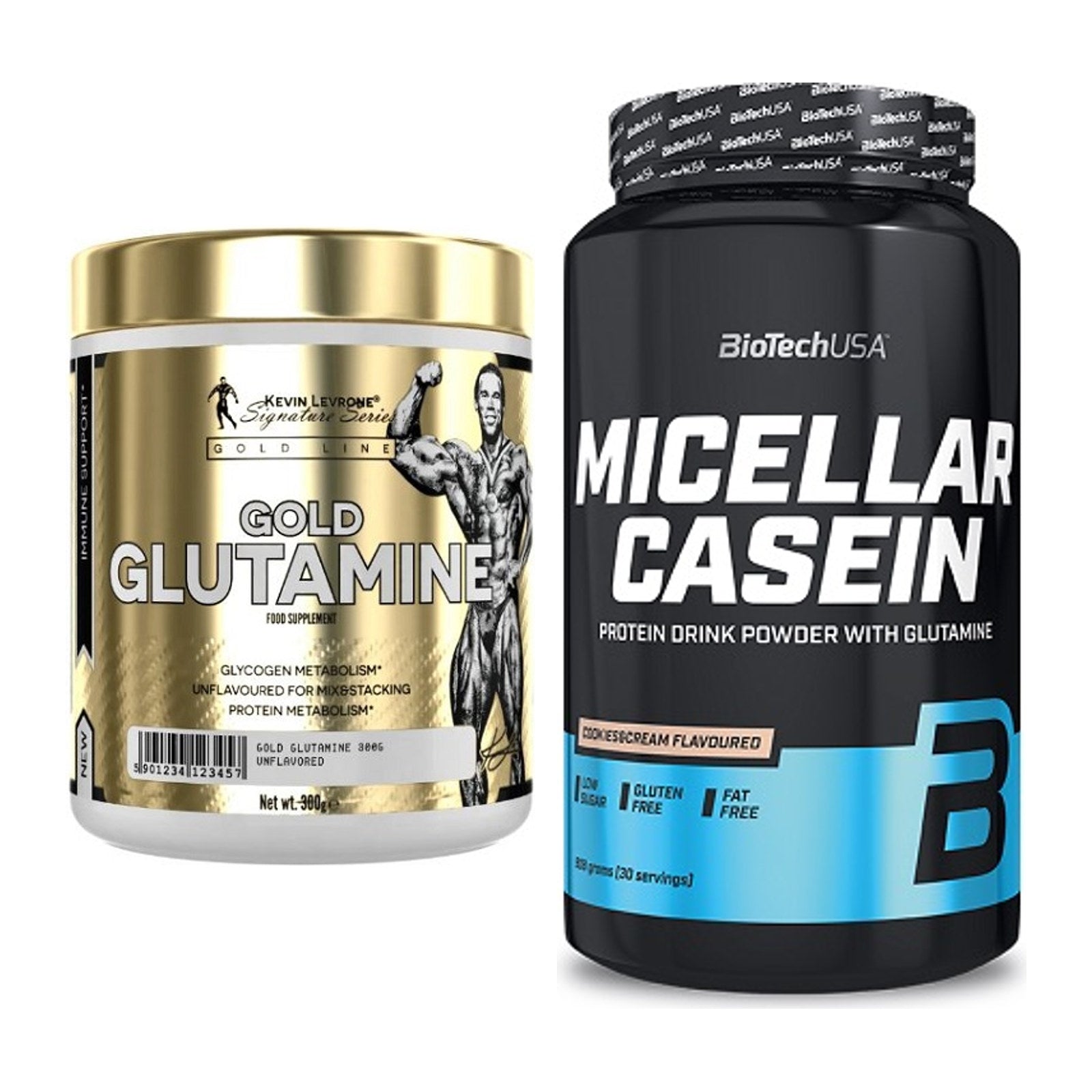 Regenerations-Duo: Kevin Levrone GOLD + BioTech Micellar Casein – alle enthaltenen Artikel
