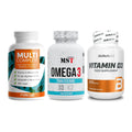 Grundversorgung: ProFuel MULTI + MST Omega 3 500 + BioTech Vitamin – alle enthaltenen Artikel