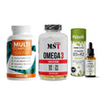 Grundversorgung: ProFuel MULTI + MST Omega 3 + Sinob Vitamin – alle enthaltenen Artikel