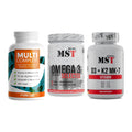 Grundversorgung: ProFuel MULTI + MST Omega 3 + MST Vitamin D3 – alle enthaltenen Artikel