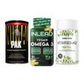 Grundversorgung: Universal + INLEAD Vegan + Sinob Vitamin – alle enthaltenen Artikel