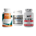 Grundversorgung: ProFuel MULTI + NNT Omega 3 + MST Vitamin D3 – alle enthaltenen Artikel