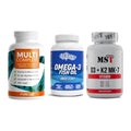 Grundversorgung: ProFuel MULTI + Wispy Omega 3 + MST Vitamin D3 – alle enthaltenen Artikel